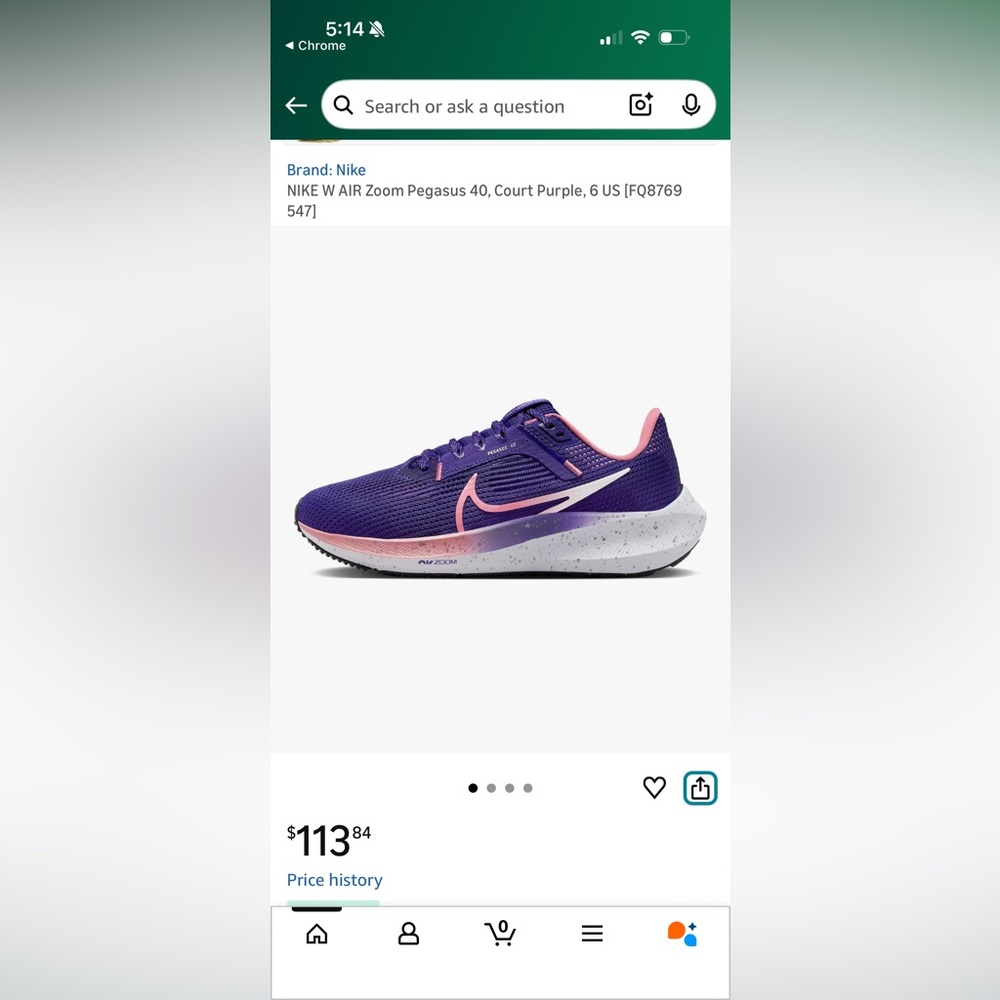 Nike Air Zoom Pegasus 40 - Picture 7 of 7